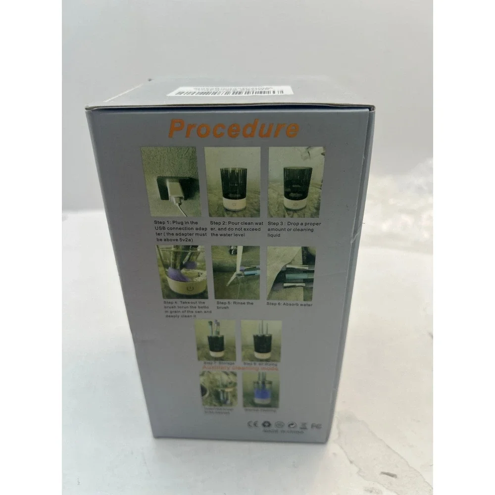 Makeup Brush‎ Cleaner Machine  OS Gray